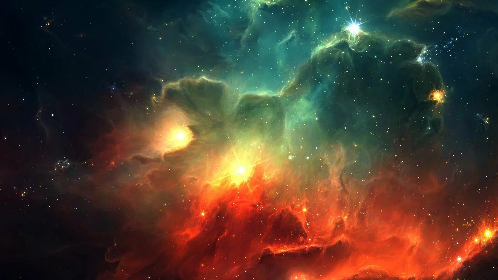Туманность Геликс. Звездная туманность. Туманности в космосе. Красивый космос. Обои для рабочего стола 2560х1440 высокого