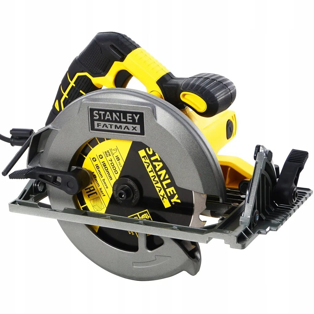 Дисковая пила stanley. Циркулярная пила Stanley FATMAX fme301. Циркулярная пила Stanley FATMAX fme301, 1650 Вт, 190 мм. Дисковая пила Stanley FATMAX 190. Стенли фатмакс циркулярная пила 1650вт.