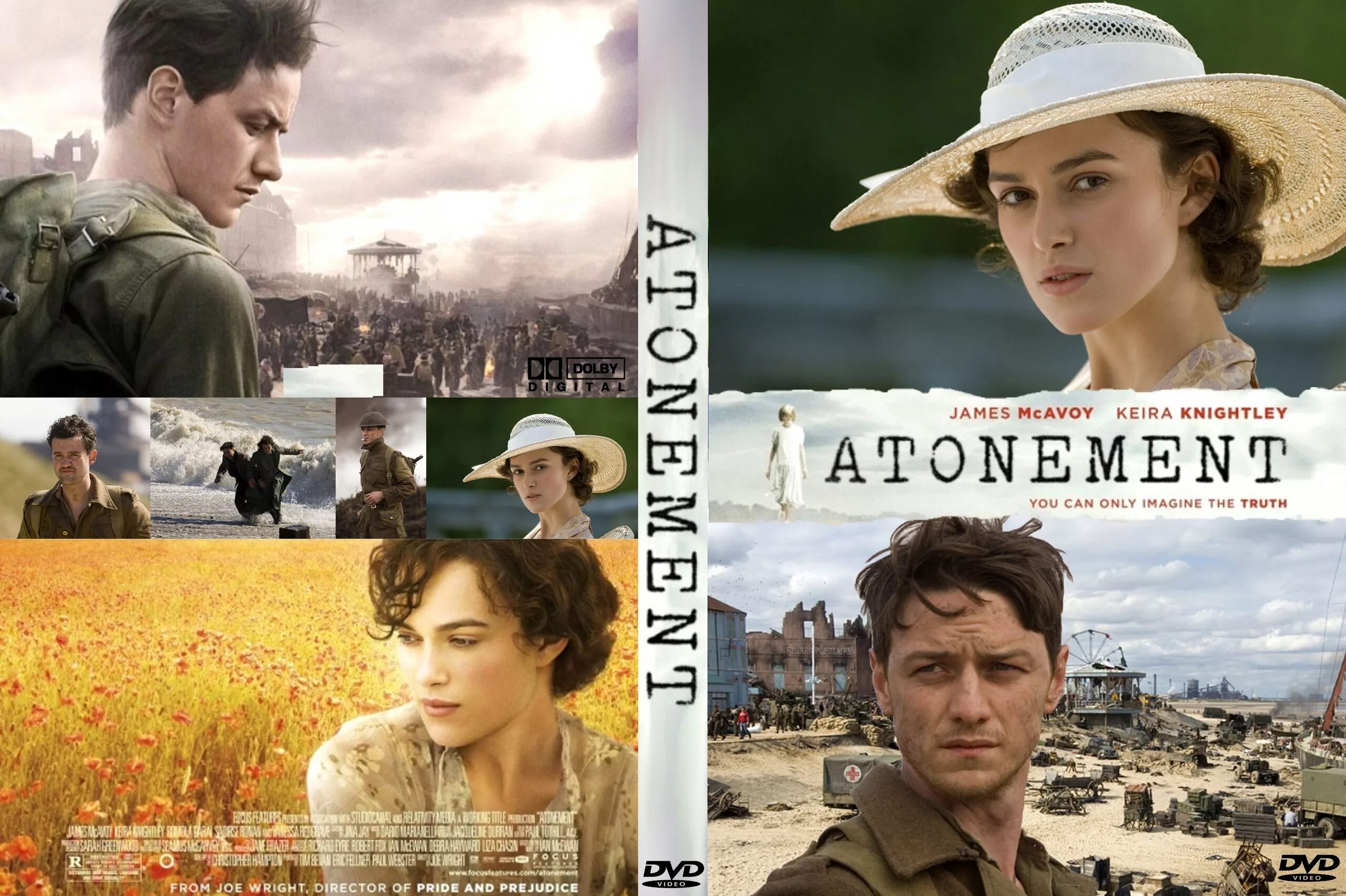 Тема искупление. Atonement 2007 обложка к фильму. джо райт искупление.