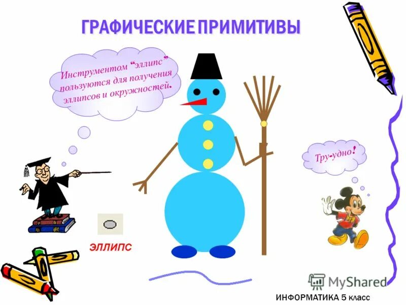 графический редактор paint. пересекающиеся окружности. для построения окружности в графическом редакторе paint. рисуем в паинте игрушки 2 класс. построение деление отрезка пополам.