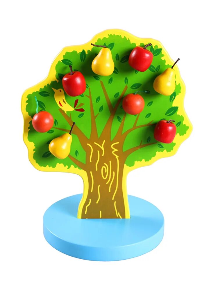 Toy tree. Магнитная игрушка дерево Монтессори. Игрушечные деревья. Фруктовые деревья. Фруктовые деревья для детей.