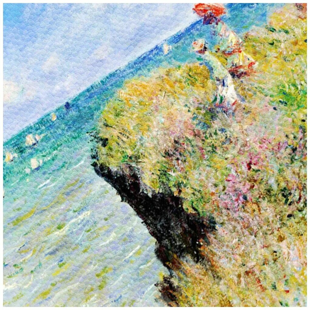 Клод моне прогулка к утесу в пурвиле 1882. Моне прогулка к утесу. Клод моне утес. Клод моне море в пурвиле. Моне прогулка к утесу.