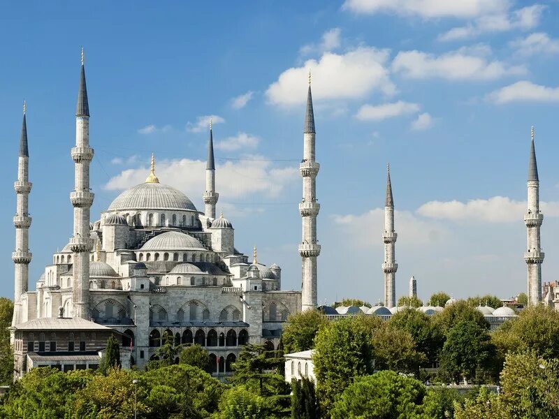 Разница со стамбулом. Голубая мечеть Турция. Стамбул голубая мечеть Босфор.