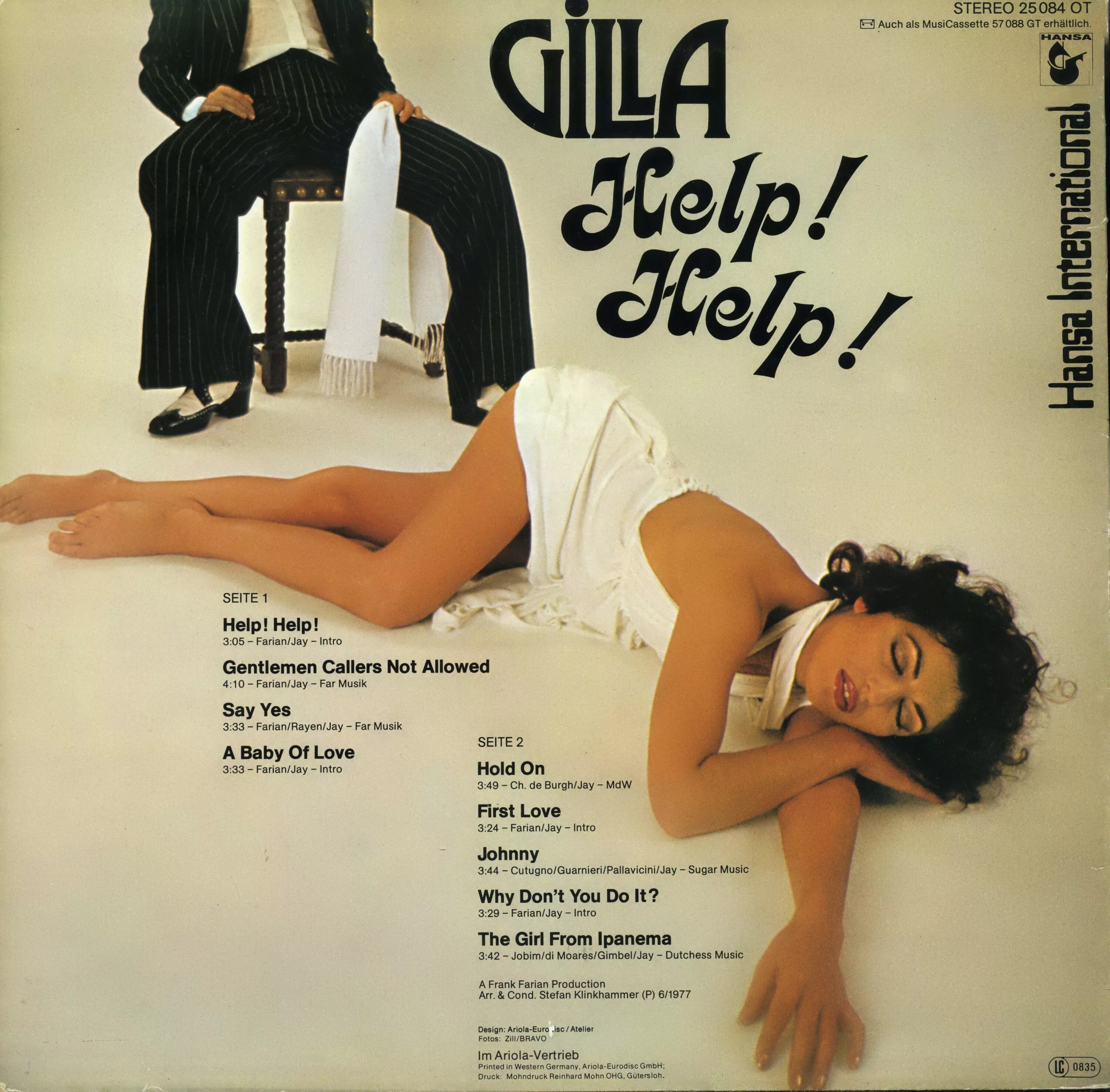 Crazy love baby. Gilla help help 1977. Gilla 1980. Gilla 1978. Gilla Австрийская певица.