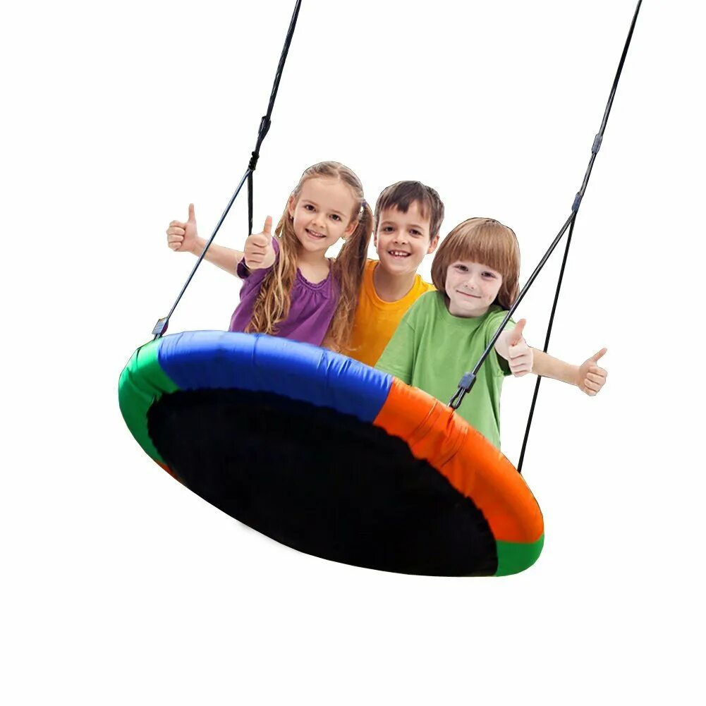 Качели детские подвесные. Красочные качели. Комплект для качелей. Children's Swing.