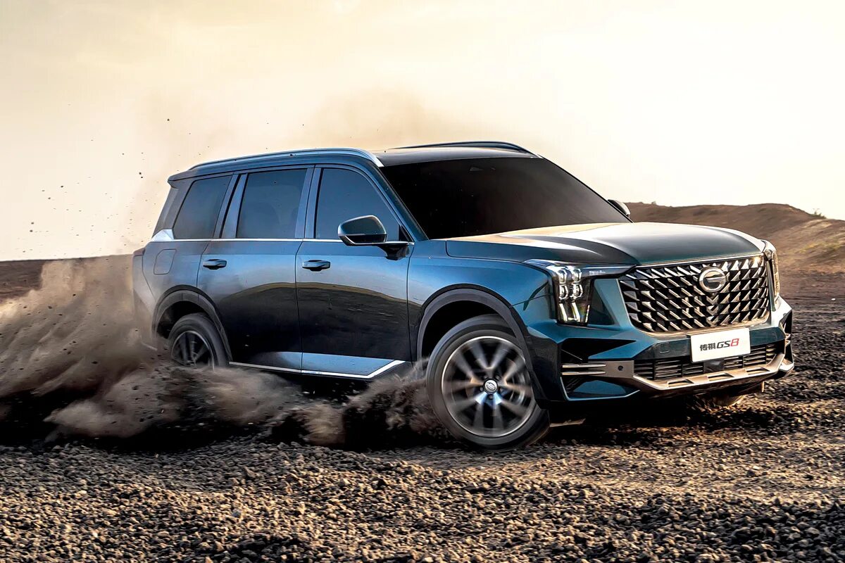 В России сертифицирован большой кроссовер GAC GS8 - Авторевю