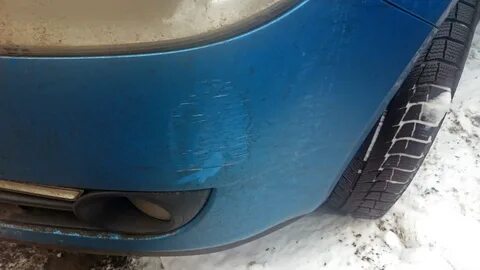 Если притерли машину во дворе и уехали