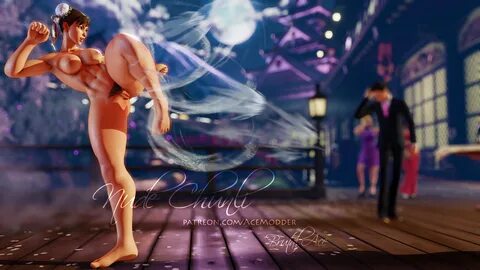 Моды для Street Fighter 5 "Nude Mod на Чун Ли" .