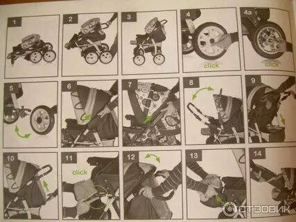 Собрать детскую коляску трансформеры