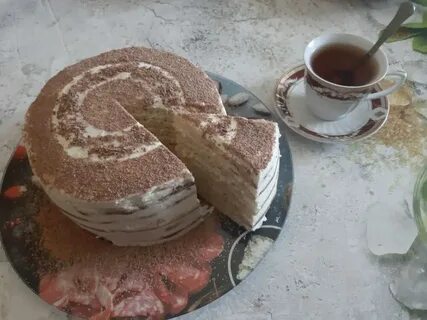 Простой рецепт торта с молоком