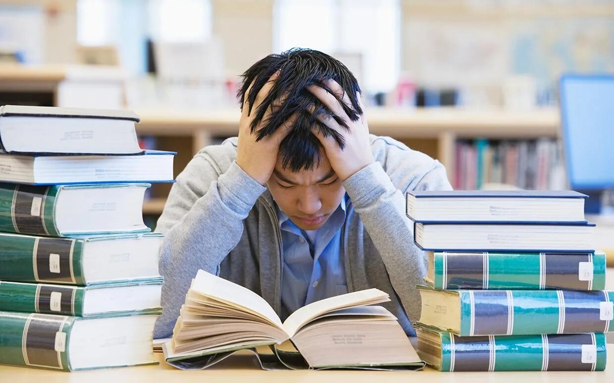 Studying for exams is