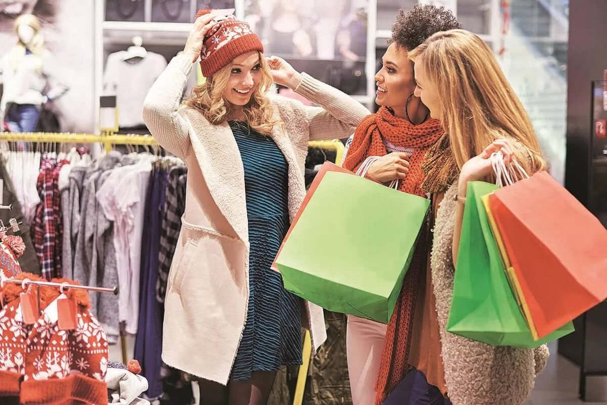I go shopping every day