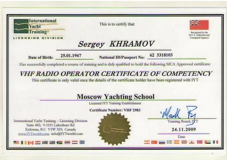 Licensed company