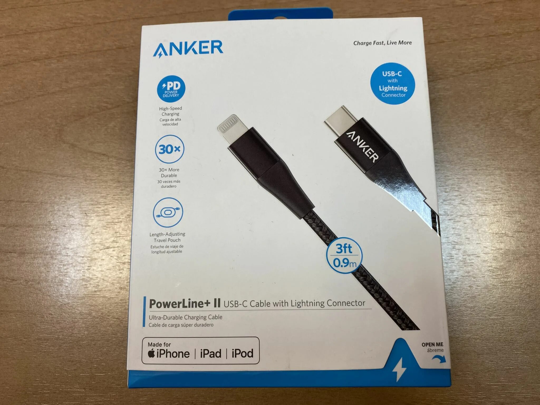 Anker powerline ii usb c. Кабель anker powerline select usb-c to ltg 6ft white. кабель anker 544 type c - type c 240w длина 0.9м.