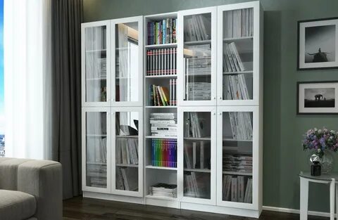 Книжный шкаф в доме
