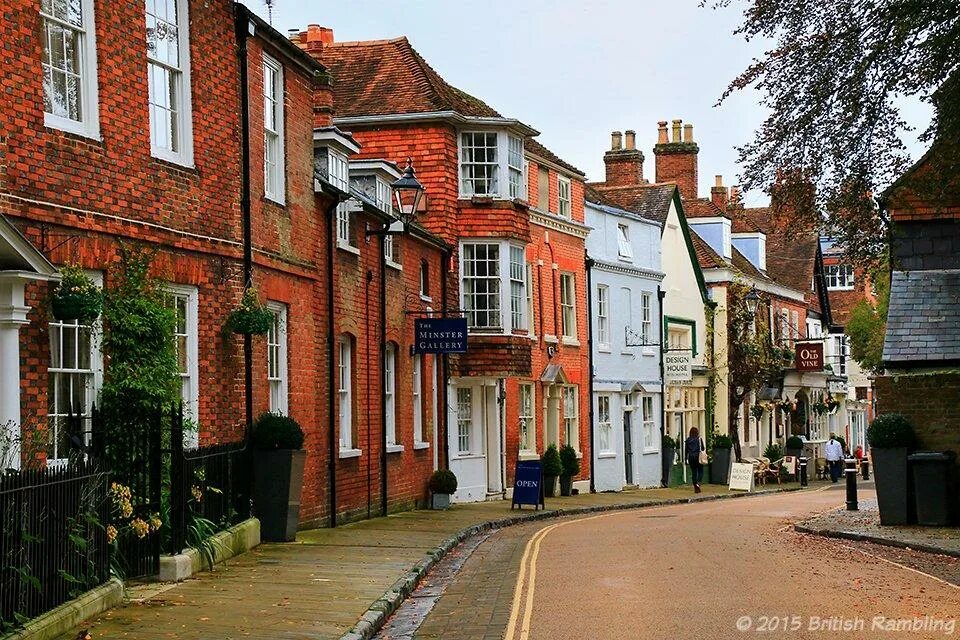 графство глостершир, бибери. Twyford город в англии. данфермлин шотландия улочки. винчестер хэмпшир англия. столберг германия.