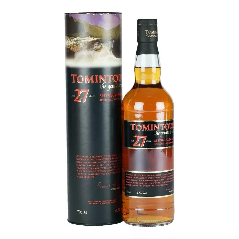 Tomintoul виски. Виски Tomintoul Speyside Glenlivet Single Malt Whisky 18 y.o. (Gift Box) 2002 0.7 л