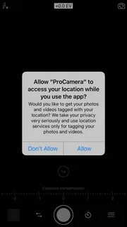 Allow to allow access to your