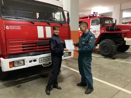 Водители пожарной охраны
