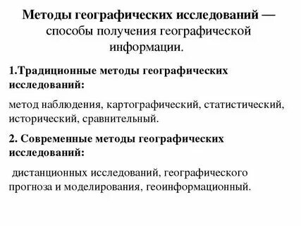 Географические исследования городов