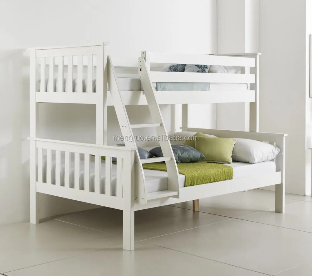 Triple Sleeper Bunk Bed. Двухъярусная кровать Атлантис-3. Двухъярусная кровать белая. Двухъярусная кровать белая деревянная. Фабрика детских кроватей