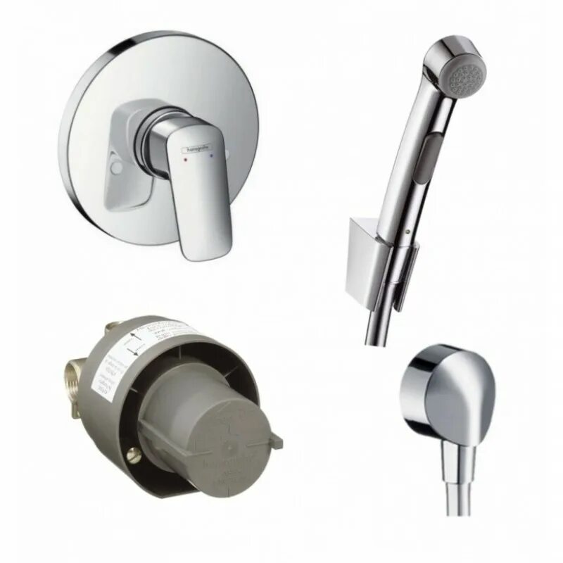 Hansgrohe 13620180. Hansgrohe logis 71666000. Смеситель гигиенический hansgrohe