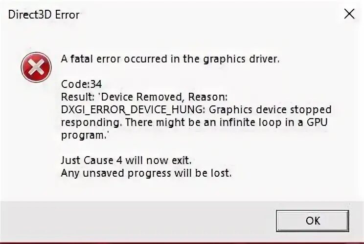 Could not find any compatible direct3d devices. Error 3d. ошибка d3dxcreatetexture. error direct3d. direct3d error just cause 4.