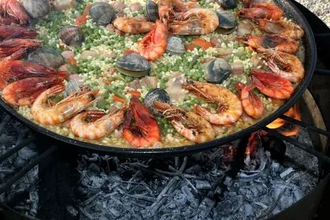 Морепродукты в казане на костре рецепты