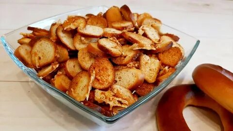 Сухарики быстро и вкусно