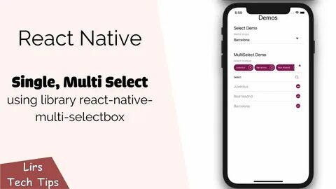 React select