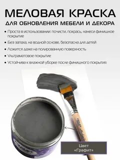 Меловая краска рецепт