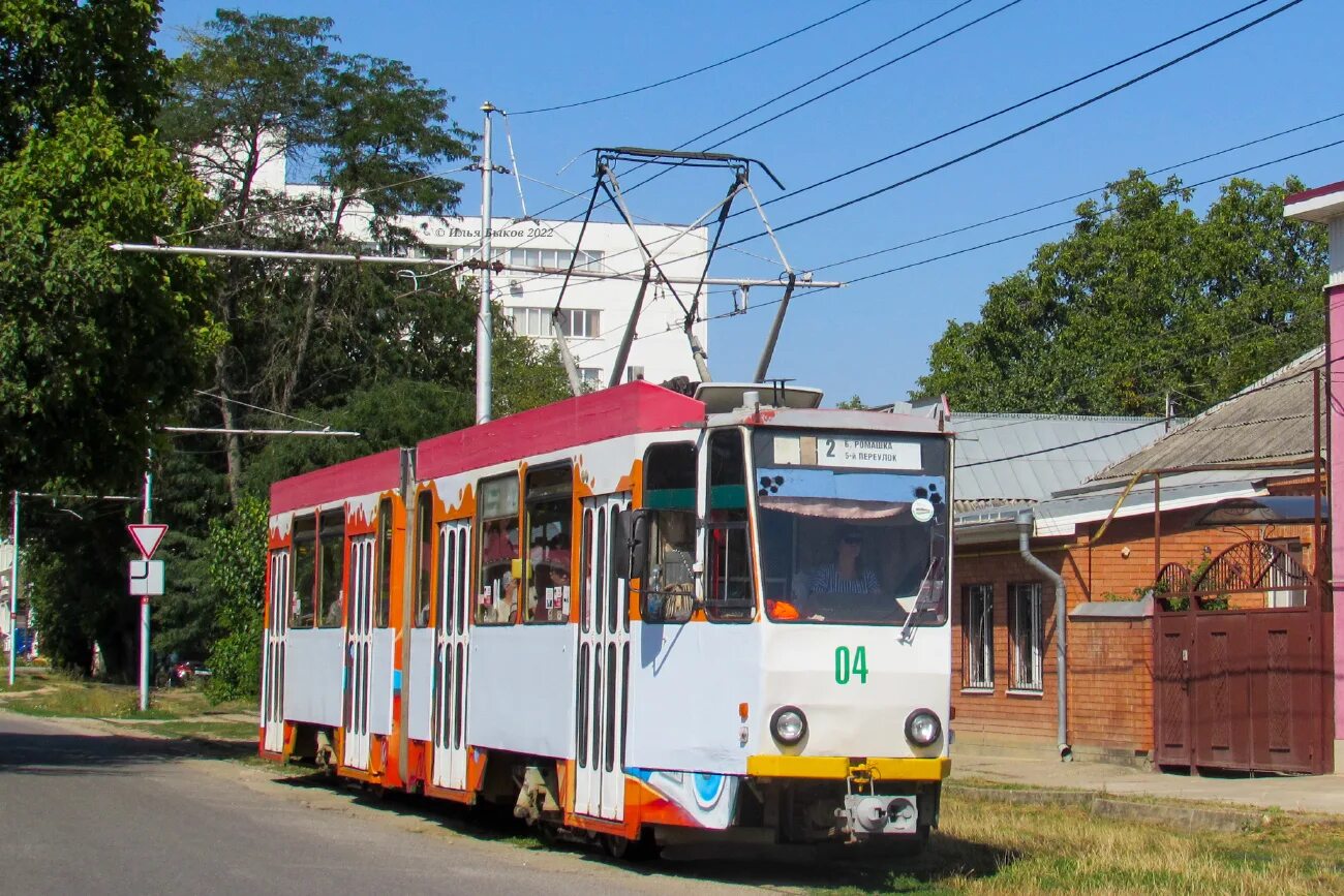 Pyatigorsk, Tatra T4D 106 - Photo - Urban Electric Transit