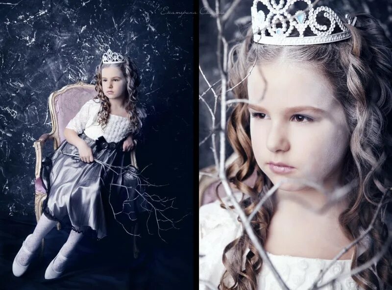 грим снежной королевы в театре. снежная королева девочка. снежная королева образ для детей. корона на новый год для девочки. макияж снежная королева в детском саду.