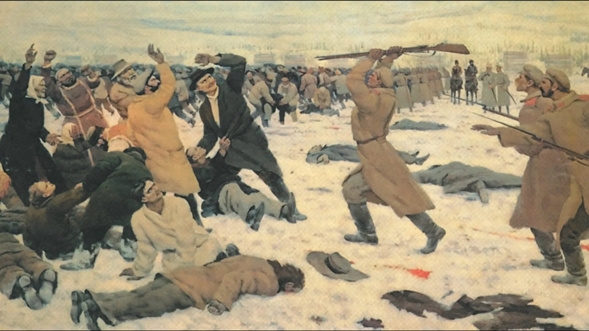 Как называется расстрел. Ленский расстрел 1912 картина. ленские расстрелы 1905 года. войцех коссак. кровавое воскресенье. 1906. ленский расстрел 1912 фото.