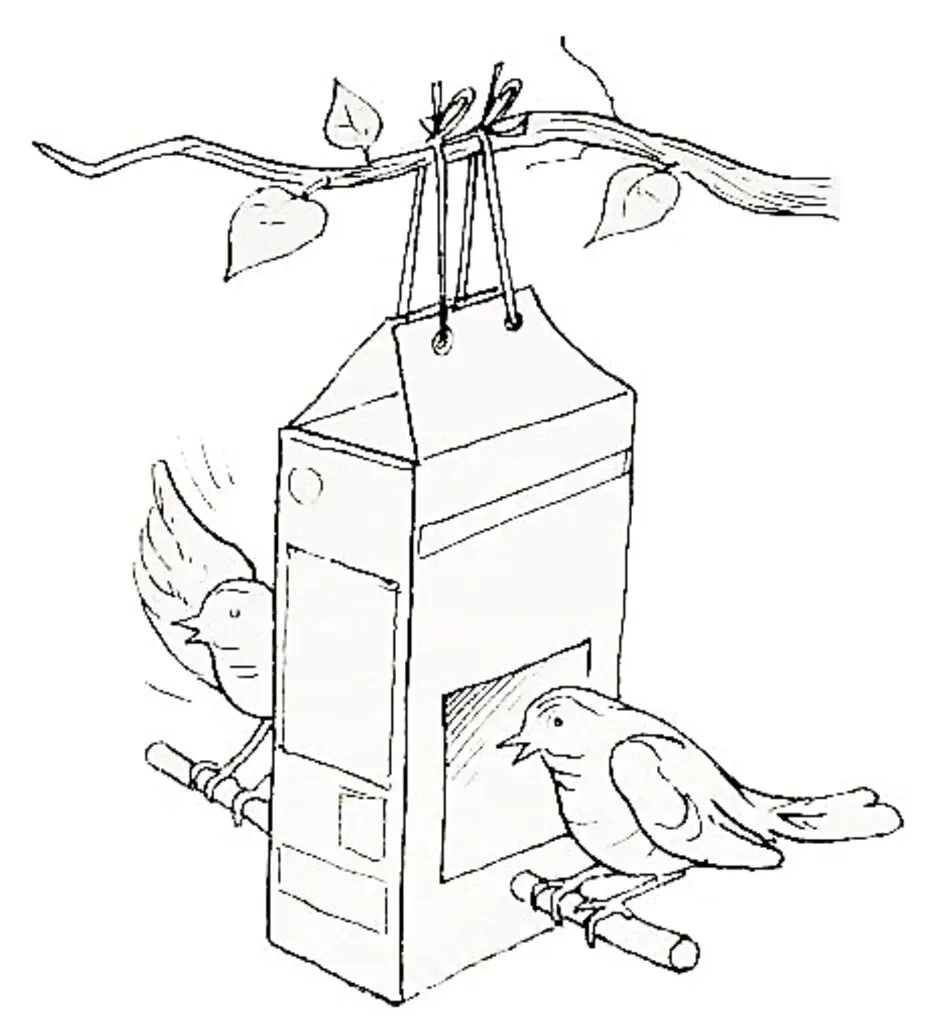 Кормушки чёрно белые. Кормушка рисунок. Раскраска кормушка для птиц для детей. Кормушка для птиц карандашом. Кормушка для птиц раскраска.