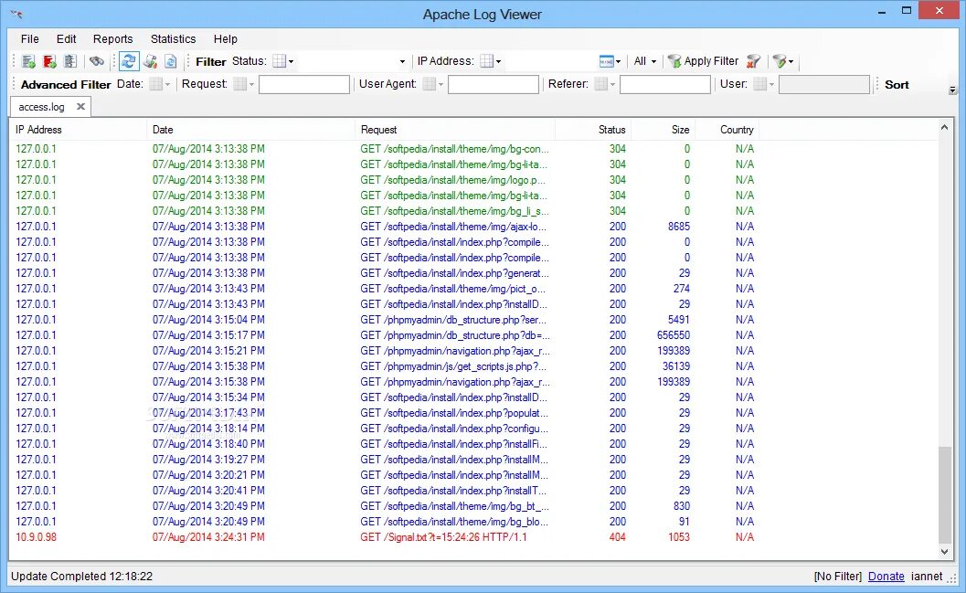 Логи Apache. Log viewer. Apache программа. Лог данных. Apache access