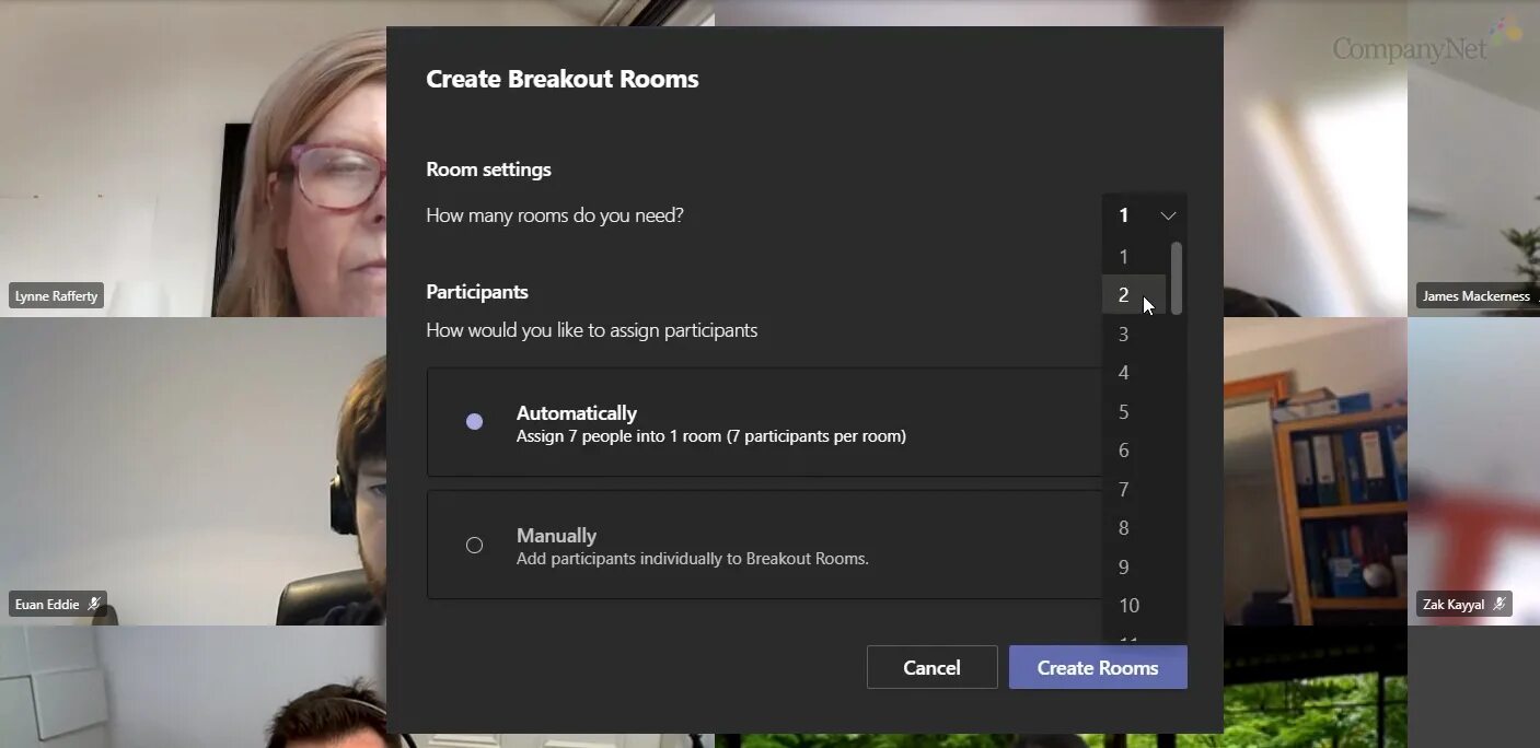 БРЕЙКАУТ комната. Breakout Rooms. Teams rooms
