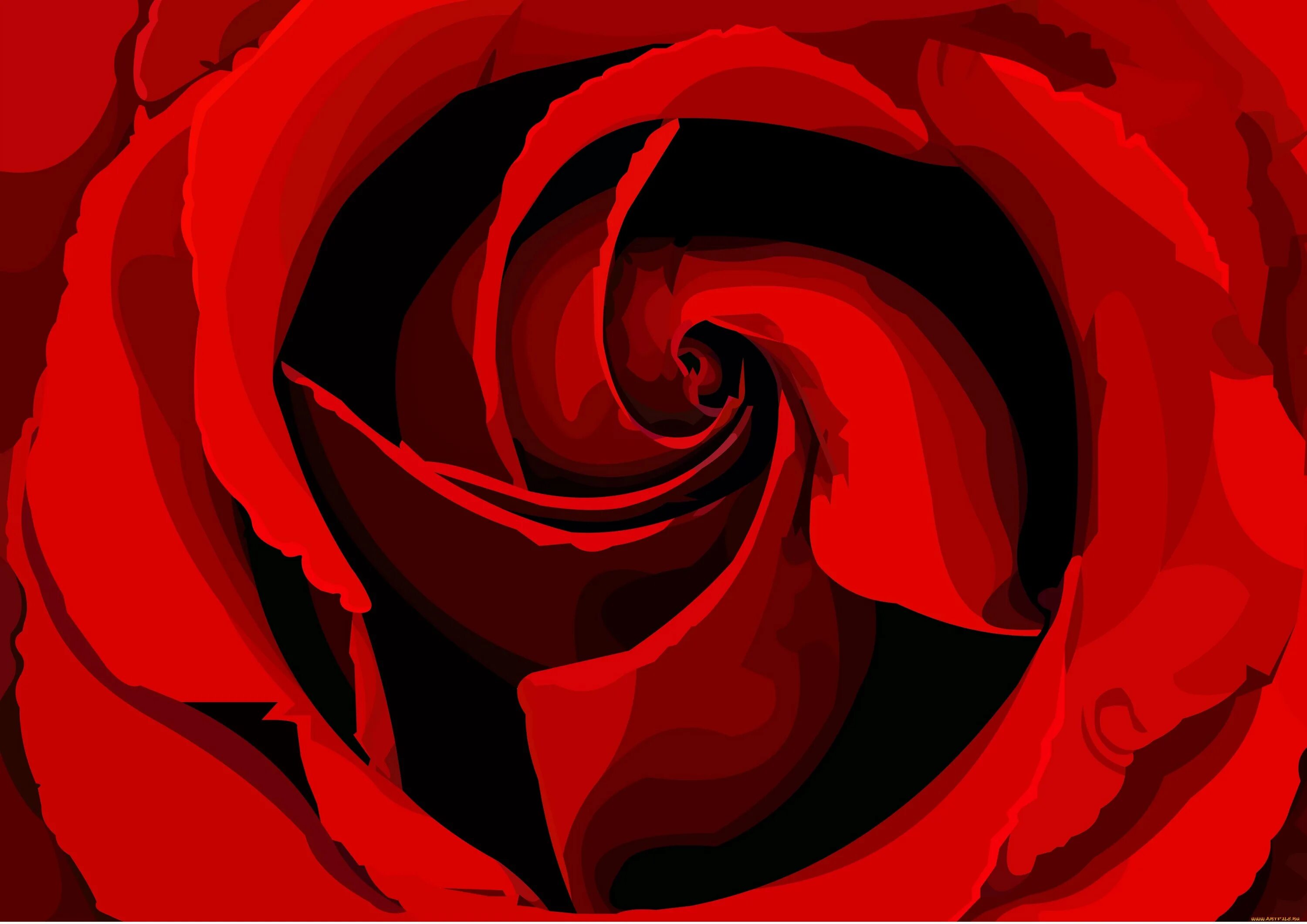 Черно красные рисунки. Цветы на Красном фоне. Красные розы абстракция. Красивый красный рисунок.
