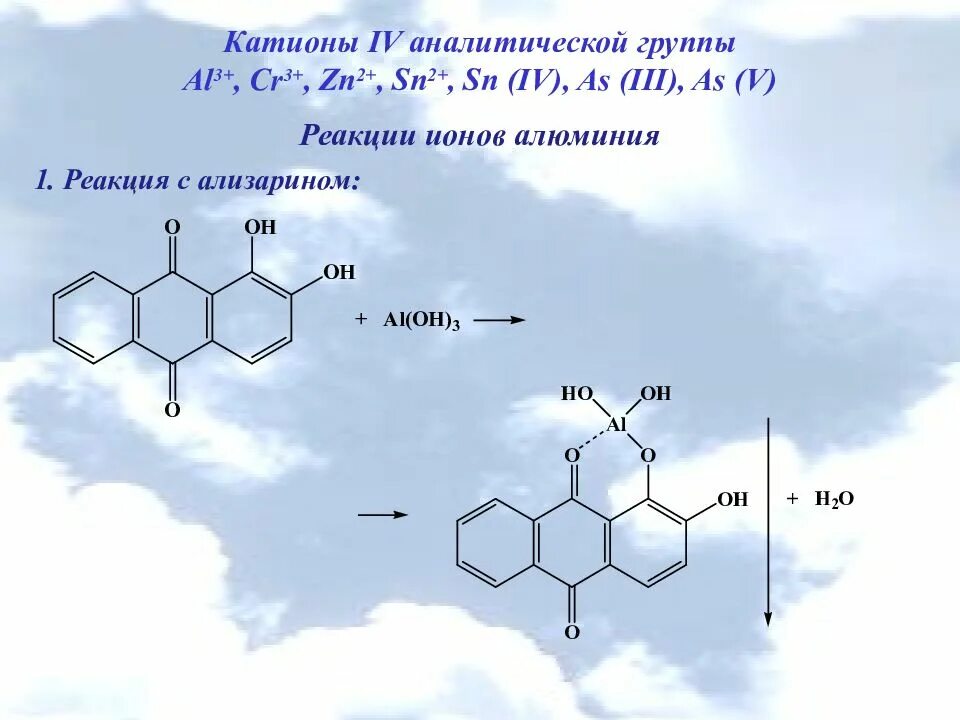 Катион алюминия с ализарином. Качественные реакции на алюминий 3+ с ализарином. Alcl3 Ализарин реакция. Ализарин al Oh 3. 3 реакции с хлоридом алюминия