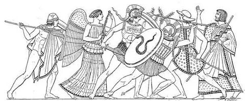 Нарисовать троянскую войну история 5 класс