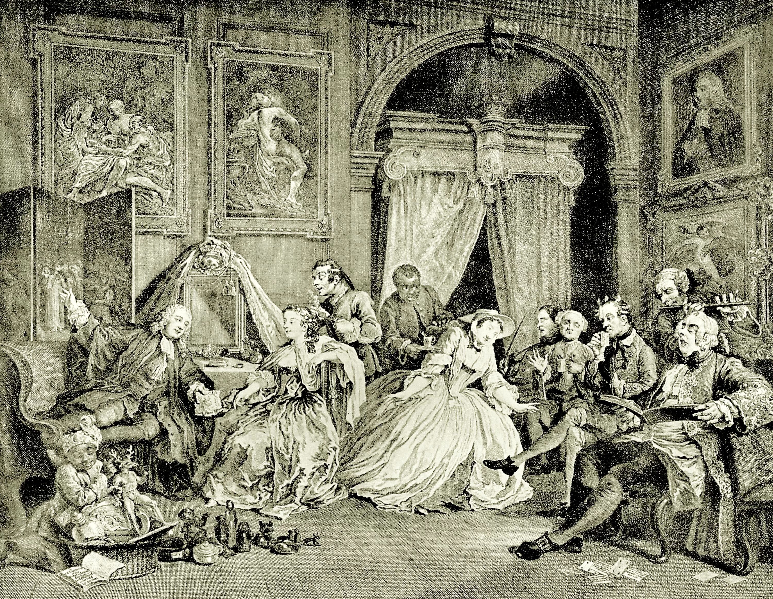 Вскоре. «модный брак». Уильям хогарт модный брак: сцена 2. Вскоре. Уильям хогарт визит к шарлатану.