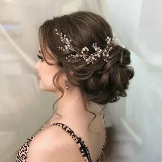 свадебная прическа без украшений