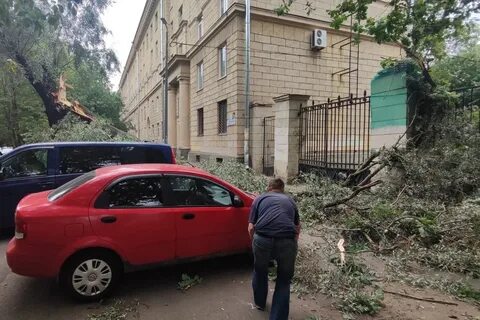 В петербурге был ураган