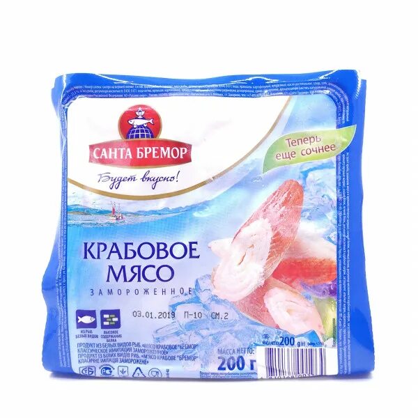 Крабовое мясо 200гр. (Санта Бремор). Мясо краба Санта Бремор 200г. Крабовое мясо 500г Санта Бремор. Мясо краба снежный Санта Бремор. Краб санта бремор