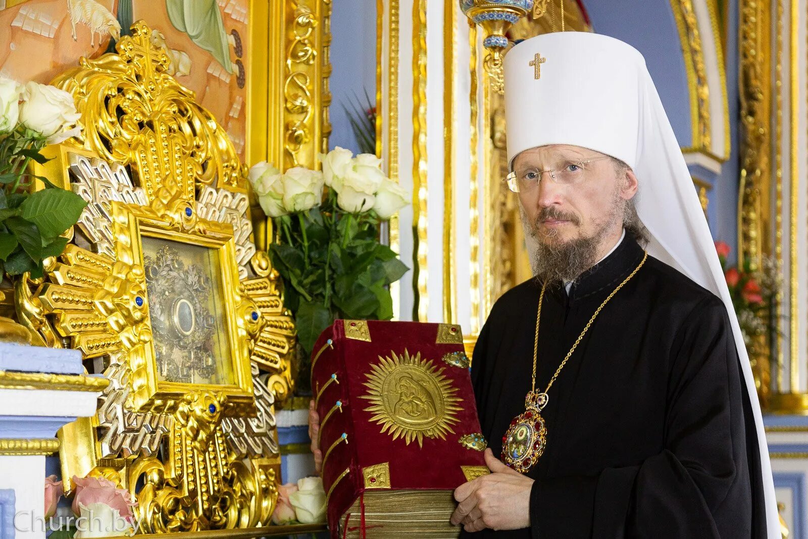 Епископ Минский и Заславский\. Митрополит. Поздравление митрополиту.