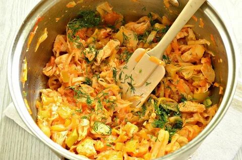 Тушат ли капусту с кабачками