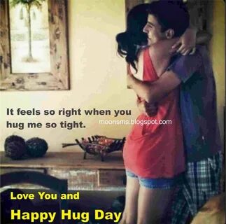 Christian-Post-moonsms: Happy Hug Day sms text message wishes quotes.