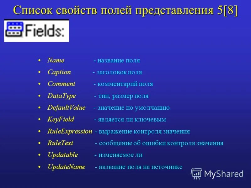 Название для группы. Название name. Как можеотназвпть книгу. Название name. Типы полей.