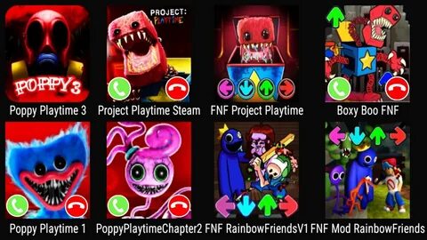 Друзья из poppy playtime 3