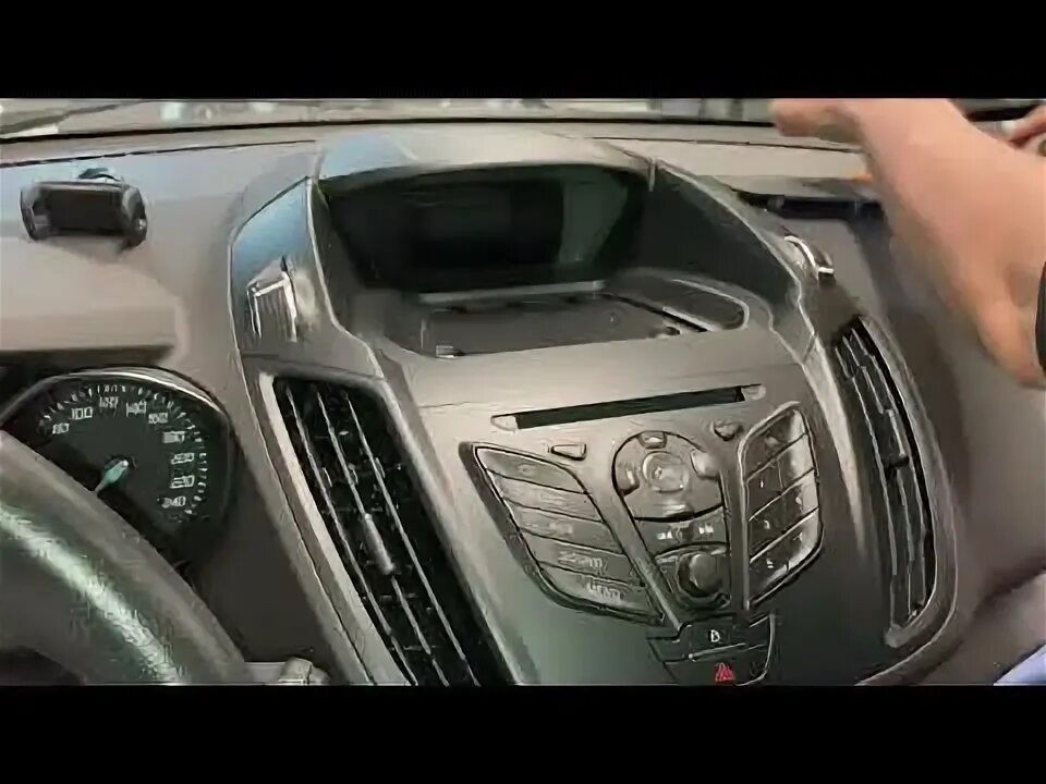 Как снять магнитолу куга 2 Инструкция по снятию ГУ на рестайлинге. Ford Kuga (2G), 2,5 л, 2017 года своим